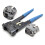 3X para RJ45 8P8C 8P LAN Ethernet Cable de Red Cable Crimper Crimper Tool 2