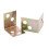 Metal Shelf Support 90 Degree Right Angle Bracket 24pcs Brass Tone 3