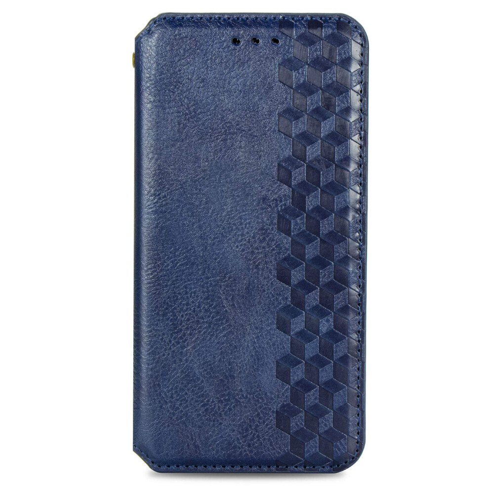 Wallet Case Pu Leather Flip Cover With Magnetic Closure And Kickstand Â For Tecno Spark 6 Go Blue 9092120813012