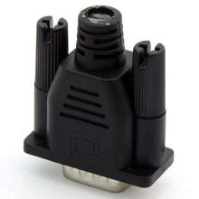 3X VGA Virtual Display Adapter Male Dummy Plug EDID Headless Emulator Lock Plate