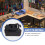 3X BL1830 with Li-Ion Power Tools Battery Case Replacement for  18V BL1840 BL1850 Plastic Shell 4