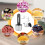 Cordless Food Processor Electric VegetableChopper for Food Kitchen,Mincing Pureeing Onion Garlic Chili A 6
