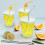 6-Piece Professional Lemonade Stand Kit,Includes 2pcs Straw Punchers,Muddler,Mixing Spoon and 2 Straw Cleaning Brushes 6