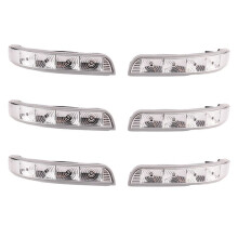 6X Luz LED Señal de del Espejo de Lado Retrovisor Repetidor para Sorento 2009 2010 2011 2012 2013 2014