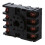 3X New 8 Round Pin 8-Pin PF083A Relay Base Socket 3