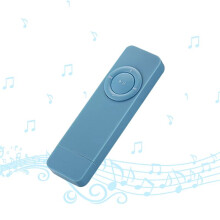 3X Portable USB Sport U Disk Mp3 Music Player Support 32GB TF Card(Blue)