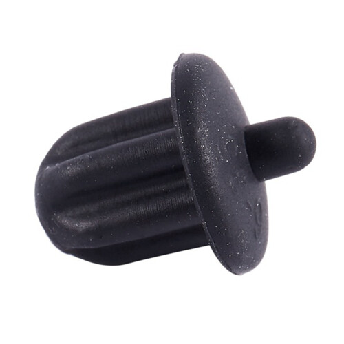 20X Black Rubber 6.35mm Audio Jack PC DVD Microphone Socket Dust Cover 1