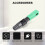 20Pcs Sc/Apc Fiber Optic Connector Embedded Single Mode Component Fiber Optic Quick Connector-Black + Green 8