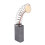 48 Pcs 5 x 8 x 14mm Carbon Brush Replacement for Electric Angle Grinder 5