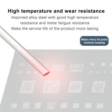 BGA Reballing Stencil for 15 Series Motherboard CPU IC Planting Tin Template Steel Mesh