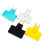4X Rotate EU Plug Converter 3 in 1 Rotatable Outlet Extender 180 Degree Extension Plug Multi Plug  Outlet Adapter 5
