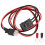 2X 30A 1M Fuse 6 PIN Short Wave Power Supply Cord Cable for  FT-857D FT-897D 2