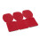 12 x Surface Base curbe Plane + 6 AdhesifFixation Pour  Hero 3/2/1 3