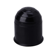 Universal 50mm Trailer Hitch Ball Cover Tow Bar Protector Cap, Durable Plastic, Easy to Install