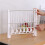 Foldable and Easy to Drain Bowl and Tray Rack, Kitchen Multi-Purpose Storage Rack, Tableware Bowl and Tray Storage Rack White 5