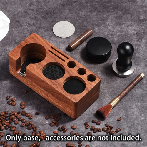 Coffee Press , Coffee Machine Handle Matching Storage, Walnut Beech Filing , Cloth Powder