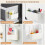 Pack of 2 Large Magnetic Spice Rack for Fridge - Space-Saving Kitchen Organizer, Easy Install 5