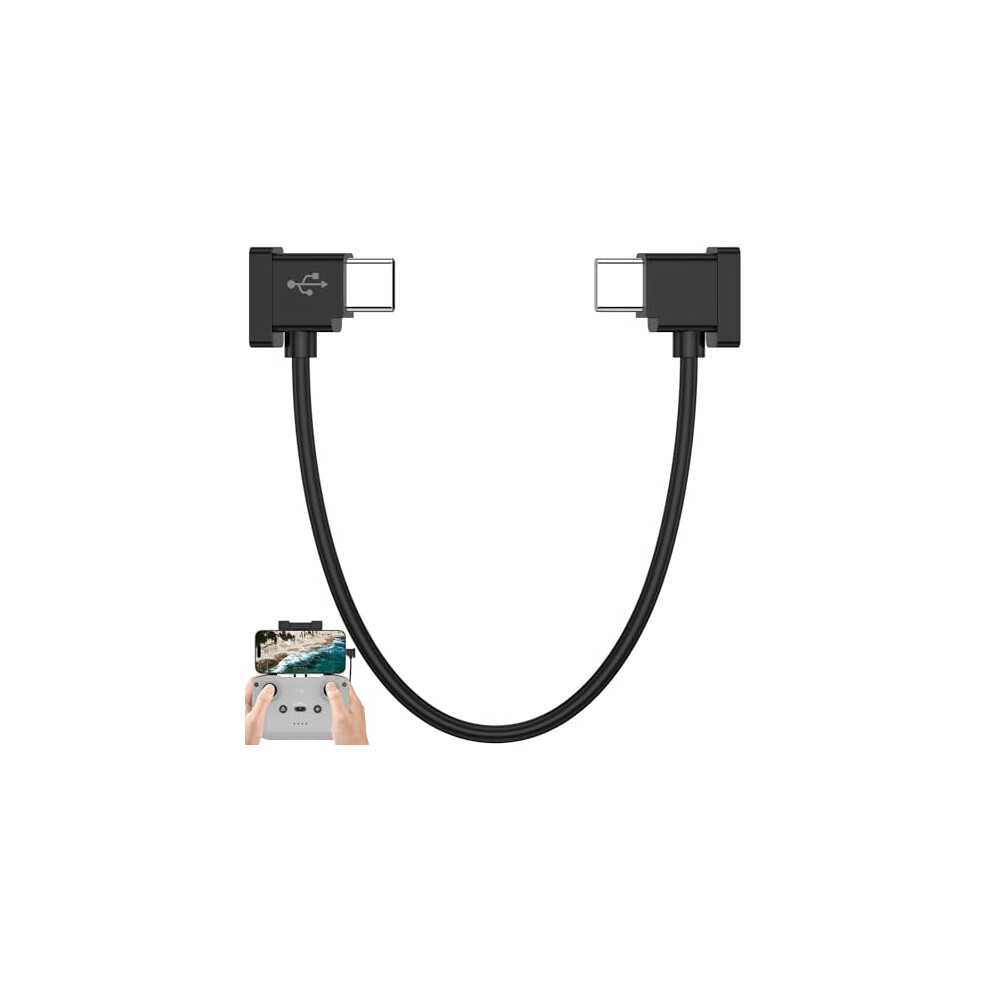 Usbc Data Cable 1Ft Otg For Dji Rcn1 Rcn2 Rcn3 Mavic 3 Mini 3 Air 3 Controller, Stable Plugandplay Link 9330225040675
