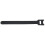 300 x adjustable black nylon cable tie L 15cm 4