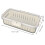 Refrigerator Fresh Food Storage Containers PET Multifunctional with Drainer Fridge Airtight Crisper for Kitchen Dining 6