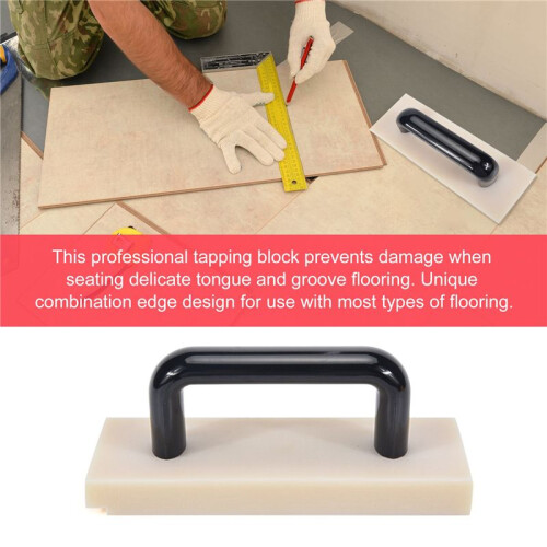 Tapping Block for Vinyl Plank Flooring Install Flooring Tapping Block with  Handle Lengthen Floor Tools (200mm) 1