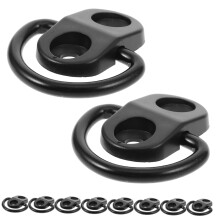 10Pack Cargo Tie Down Anchors Trailer Tie Down Rings Tensile Strength for Truck Bed and Car Trunk