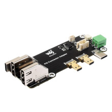 Micro HDMI to HDMI Adapter for Raspberry Pi 5 4B, Dual 4K Display Output and Flexible Power Options