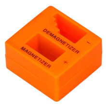 Tragbares ABS-Magnetisierungs- und Entmagnetisierungstool für Schraubendreher und Pinzette Orange