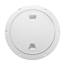 Marine Deck Hatch 4 Inch Waterproof Inspection Hatch Cover with Water Tight Seal and EasyGrip Knob