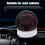 85mm 4-in-1 Multifunctionele Meter met 0-190ohm/240-33ohm Brandstofniveaumeter Watertemperatuur Oliedrukmeter Voltmeter A 5
