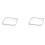 2X New Replacement Plastic Headlight Lenses Cover for 99-05   BORA MK4 LEFT 1