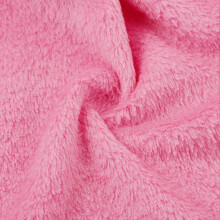 Solid Color Flannel Blanket Soft Lightweight 50x70cm Pink