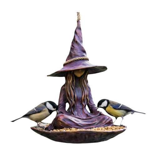 Handcrafted Resins Bird Feeder Easy Installation Garden-1 1