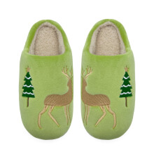 Jungen Winterpantoffeln, Hausschuhe für Kinder, kuschelig warm und weich, bequeme Freizeitschuhe für Zuhause