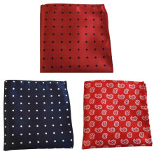 Lot de 3 pochettes de costume pour homme, motif floral et cachemire à rayures, idéales pour les mariages et les fêtes.