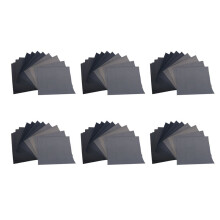 Grit 1500 2000 2500 3000 5000 7000 Högprecisionspolering Slipning Vått/Torrt Slippappersark - Tyskland, Paket med 72