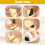5Pack Onigiri Sushi Maker Mold Kit,Classic Triangle Rice Musubi Mold for Kid Lunch Bento, Home DIY 5