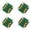 4X 24Ghz Human Presence Sensor Module TTL Serial Communication LD1115H Micro-Motion Detection 1