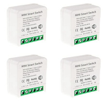 4X WiFi Relay , DIY Timer Light Module Life/Tuya Application, Wireless Remote Control