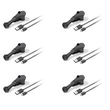 6X Automatischer Klicker Physischer Klick, Handy Bildschirm Clicker, Stumm (Schwarz)