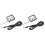 2X Embedded 2D Barcode Scanner USB QR Barcode Reader RS232 TTL Interface Kiosk Small Fixed Installation Barcode Printer 1