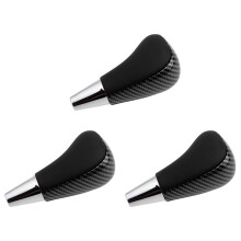 3X Carbon Gear Shift Knob Gear Shift Knob Stick Headball for ES300 ES330 ES350 GS300 Camry RAV4