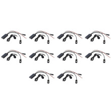20X Adaptateur AUX pour Voiture Appel Audio Sans Fil Microphone Mains Libres pour KCA-121B AI-Net CDA-9857 CDA-9886