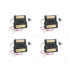 8Pcs Electric Guitar Pickups 50/52 Faced Humbucker Double Coil Electric Guitar Pickups
