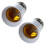 3X E27 to E27 Bulb Holder Silver Tone White Adapter Extender 1