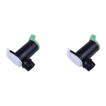2X Windshield Twin Outlet Washer Pump for  106/206/306/406/806 643460 Double Outlet Cleaning Pump