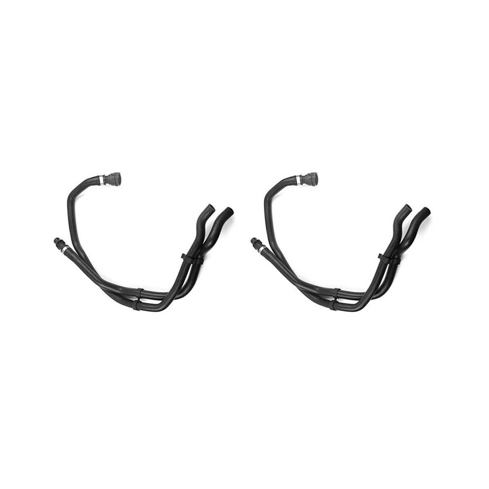 2X 64219223587 Heating Device Hose Radiator Hose Rubber Pipe For 1/3 Series F20 F30 6033419977872