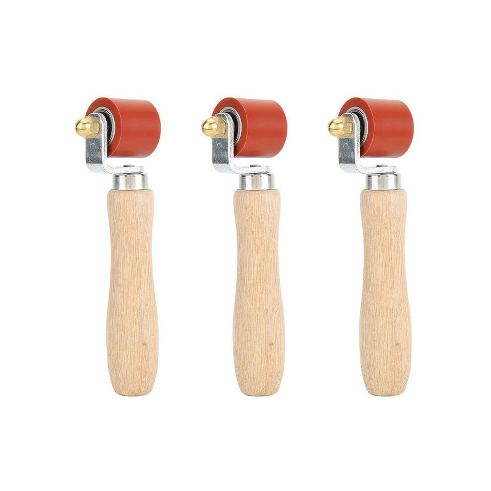 3X Hand Pressure Roller, 28Mm Silicone Pressure Roller Rolle For Pvc/Tpo/Epdm Roofing Tools Flooring Tools Welding Tool 6032248264764