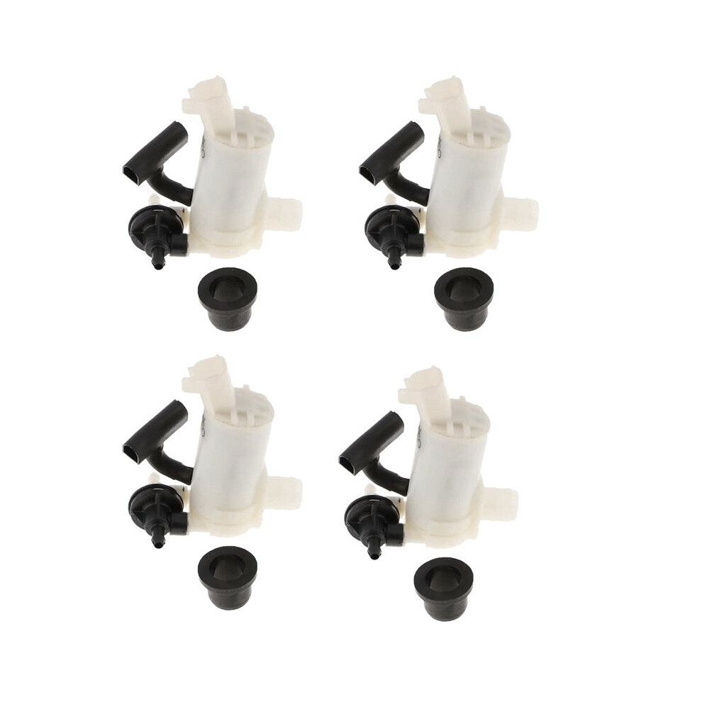 4X Windshield Washer Motor Windscreen Wiper Washer Pump For Crv Fit 76846-Tf0-003 6033107872779