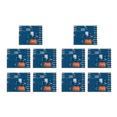 10Pcs FPV 5.8G Wireless  Audio Video Receiver Module RX5808 for FPV System RC Helicopter